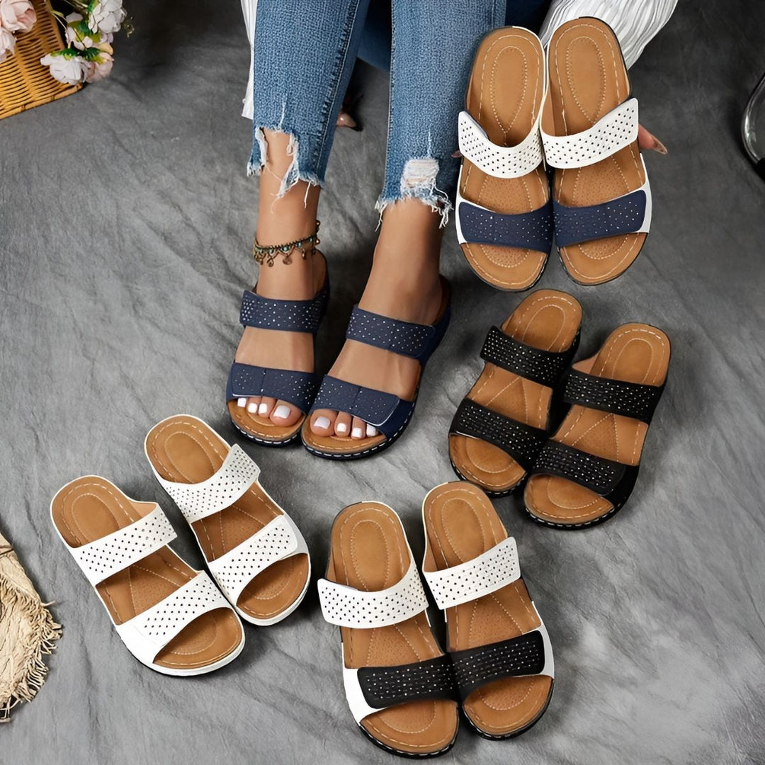 LENKA | ORTHOPEDISCHE SANDALEN VOOR BREDE ÉN SMALLE VOETEN