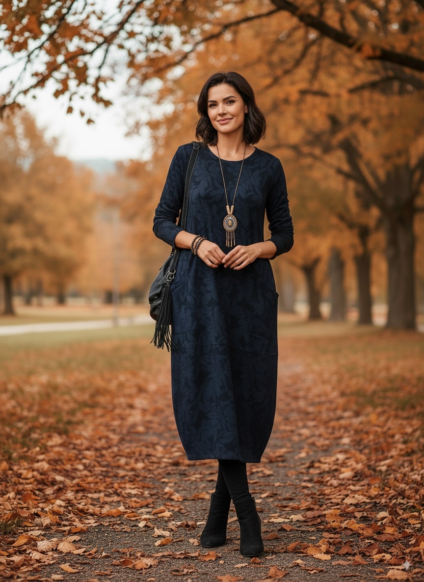 MADDY | WARME WINTERSE JURK MET ELEGANTE SNIT