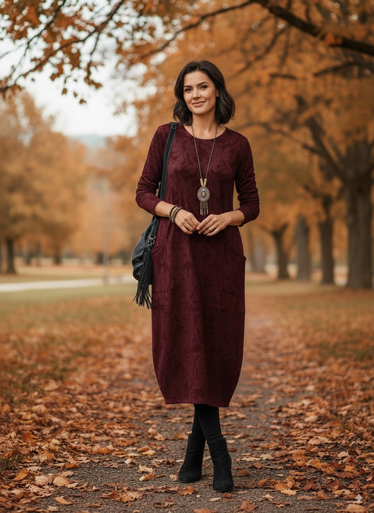 MADDY | WARME WINTERSE JURK MET ELEGANTE SNIT