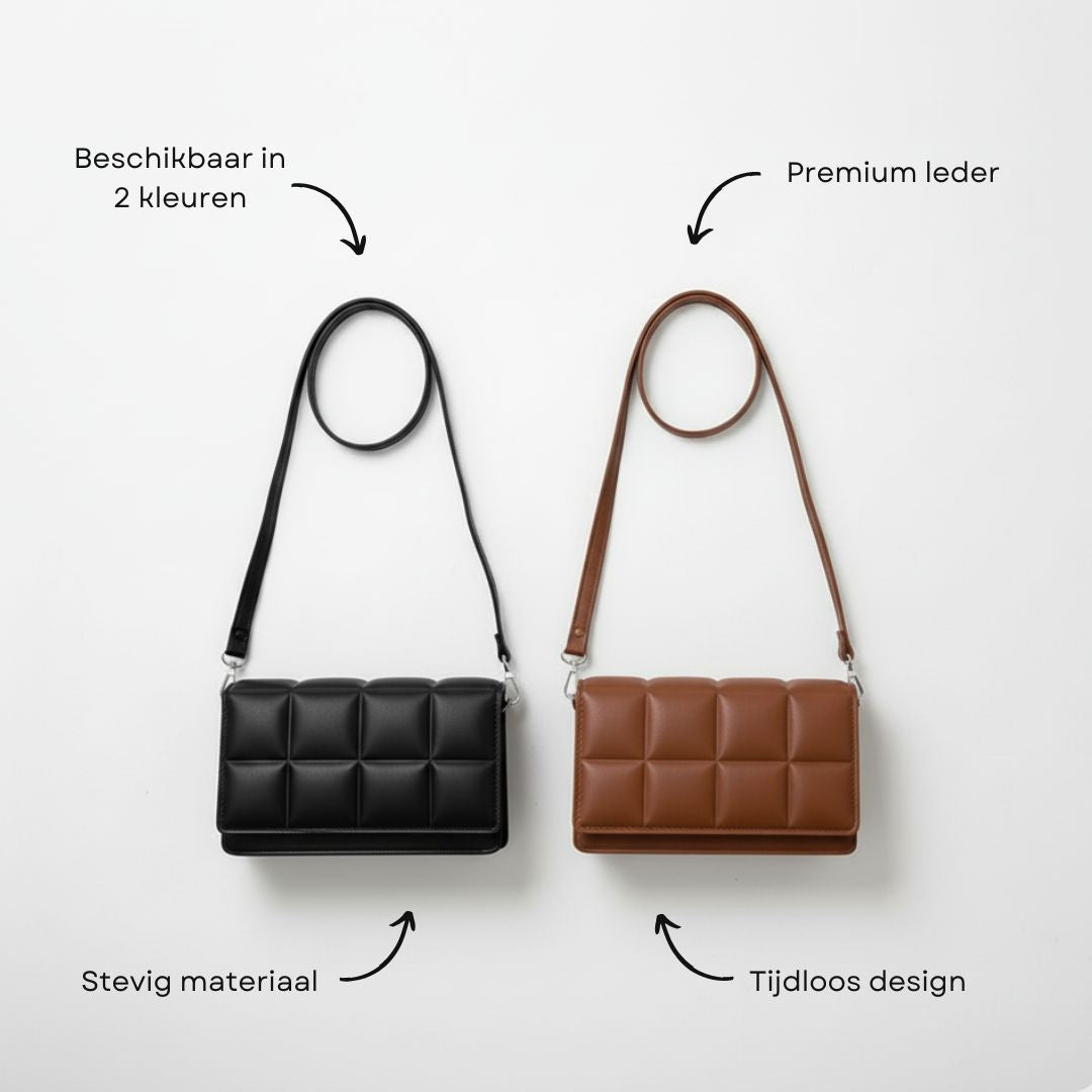 SAMMY | SCHOUDERTAS MET ELEGANT DESIGN IN LEDER