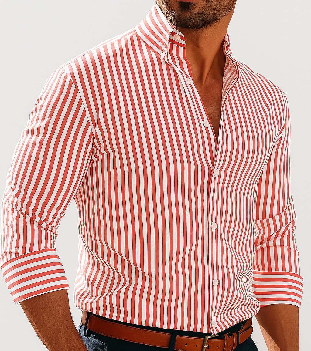 JULIEN | COMFORTABEL HERENOVERHEMD MET STIJLVOLLE LOOK