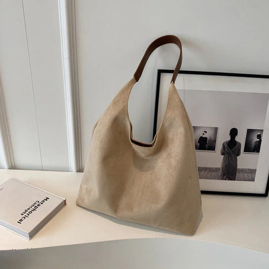 LUCIA | SUEDE TOTE BAG