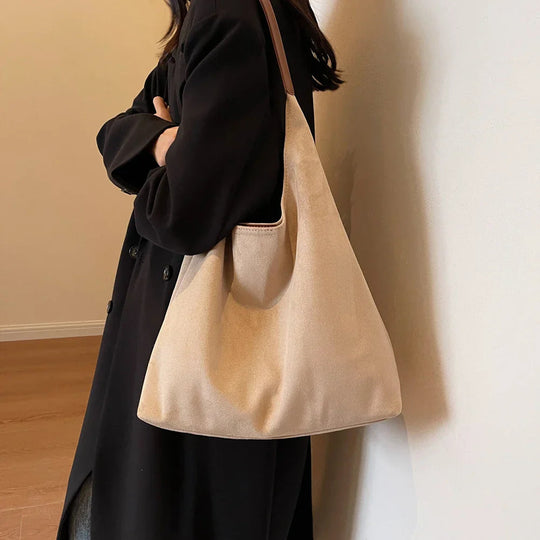 LUCIA | SUEDE TOTE BAG