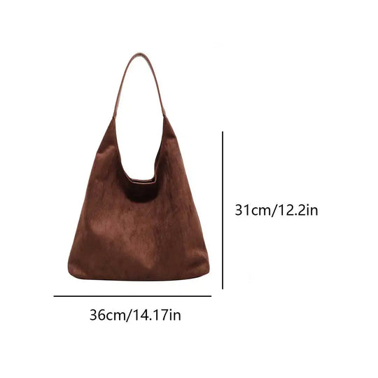 LUCIA | SUEDE TOTE BAG