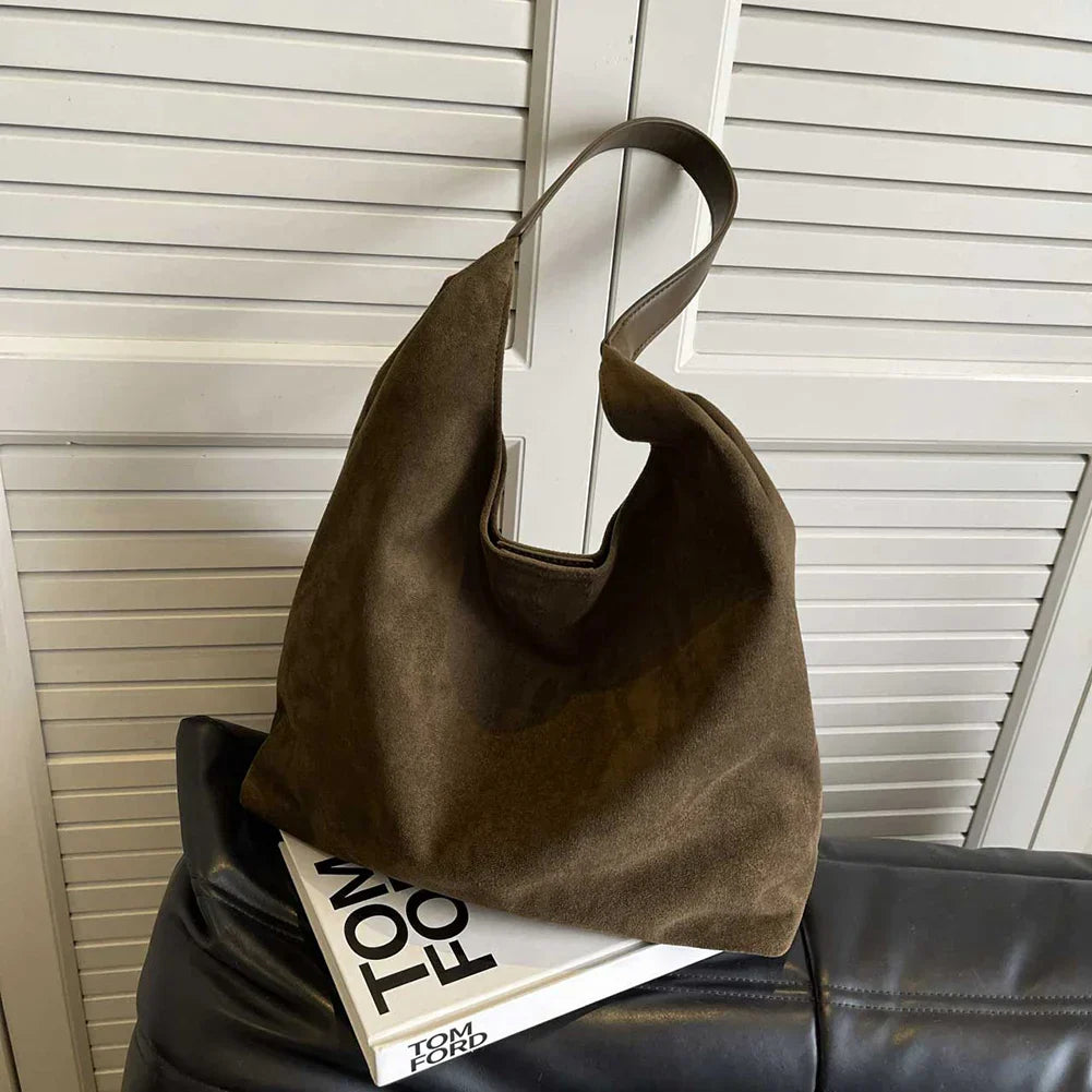 LUCIA | SUEDE TOTE BAG