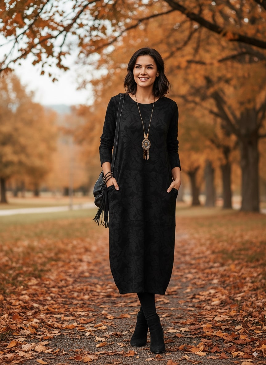 MADDY | WARME WINTERSE JURK MET ELEGANTE SNIT
