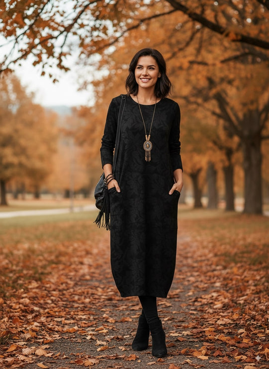 MADDY | WARME WINTERSE JURK MET ELEGANTE SNIT